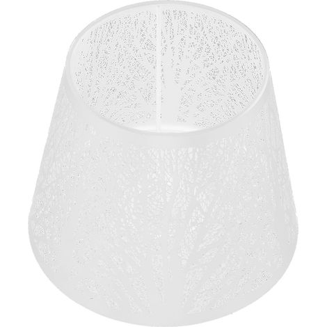 Zuverlässiger, Moderner Mini-lampenschirm/lampenabdeckung Aus Schmiedeeisen Für Zuhause, Schlafzimmer Oder Nachttisch (weiß)