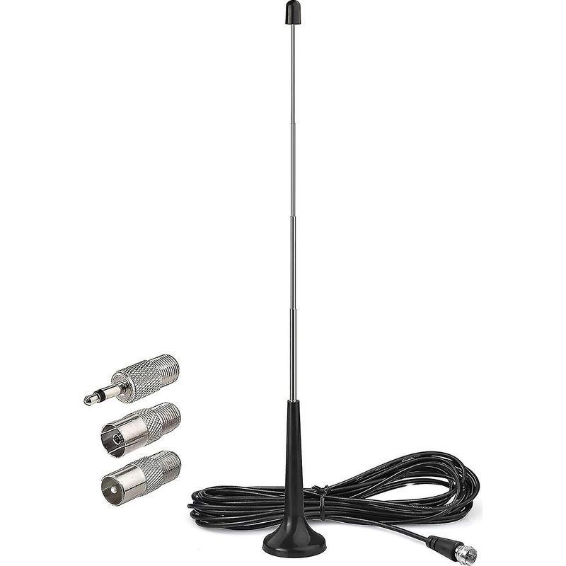 Fm/dab-radioantenne, 75 Ohm – 3 Meter Koaxialkabel – Plug-and-play-installation Für Digitalreceiver