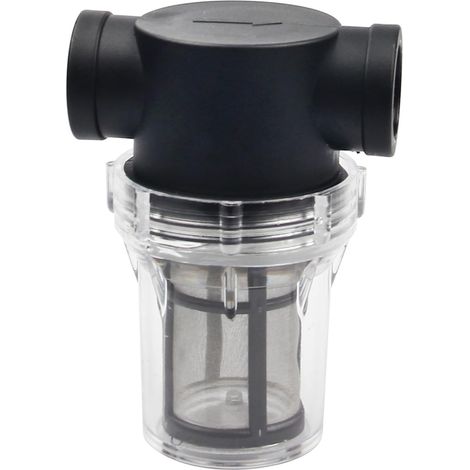 1"-inline-wasserfilter Für Wasserpumpen Mit 100-mesh-edelstahlsieb, Siebfilter Für Gartenbewässerungspumpen…