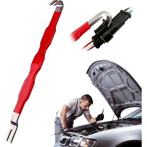 Steckerabzieher Für Autos – Universelles Elektrisches Hebelwerkzeug Für Autoreparaturen (rot)