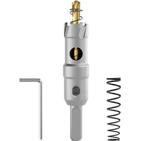 Hochleistungs-lochsäge Aus Wolframkarbid (tct). Edelstahl Und Metallgitter: Die Ideale Wahl (18 Mm).