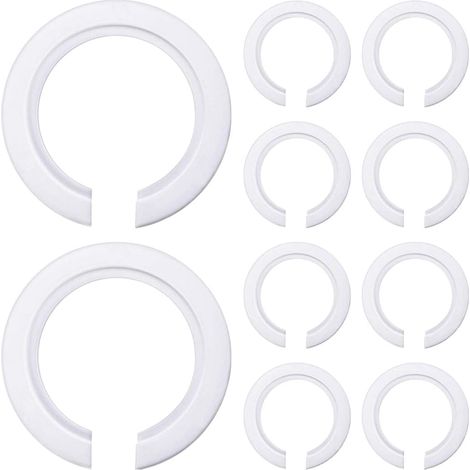 Lampenschirm Mit 10-ring-reduzierring, E27-auf-e14-adapter Für Schraubglühbirnen, Ersatzring Für Fassung, Lampenschirmkonverter Aus Kunststoff Für Schreibtisch- Und Deckenleuchten