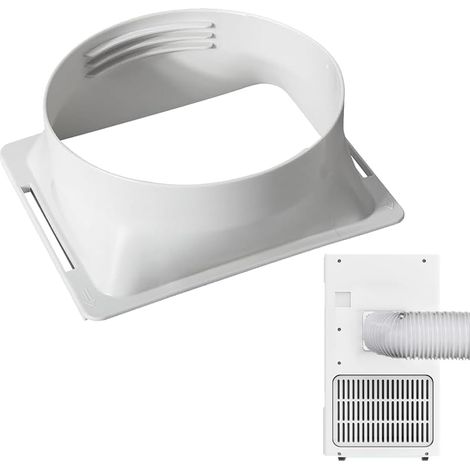 Weißer Tragbarer Klimaanlagen-schlauchadapter, 15 Cm Tragbarer Klimaanlagen-schlauchverbinder, Adapter Für 150 Mm Abluftschlauch