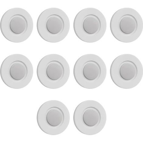 10 Sets Magnetischer Haftaufkleber, Fernbedienungshalter, Magnetbefestigung, Rutschfester Klebstoff, Geeignet Für Verschiedene Wände.
