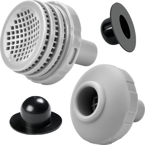 (1 Set) Ersatzteilset Für Wasserzulauf Und -ablauf Von Aufstellpools, Ersatzteile Für Intex/coleman Poolzubehör