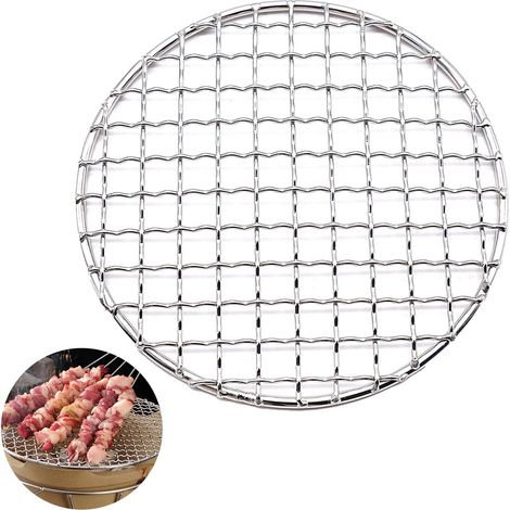 Runder Edelstahl-grillrost – 15 Cm Edelstahl-fleischgrill