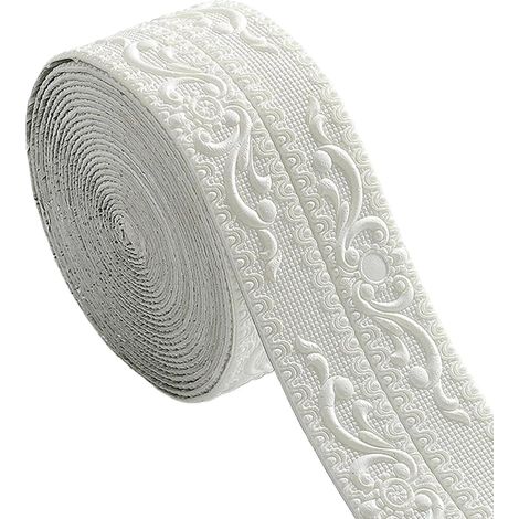 Abschlusssockelleiste – 11 Cm X 10 Meter, Selbstklebend Und Stoßfest – Wandsockelleiste Geeignet Für Holz, Fliesen, Marmor Und Flure