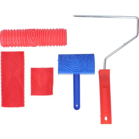 Wandbild-set Mit Stoffmuster Und Komfortablem Griff, Inklusive Holzzylinder-instrument Für Die Entwicklung Von Holzhäusern, Die Stärkung Der Bauchmuskulatur Und Die Verwendung Von Materialien