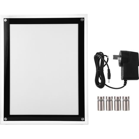 A3/a4 Led-leuchtkasten - Mit Led-lichtknopf - 220v - Eu-stecker.