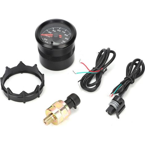 Öldruckanzeige, Produkte Für Elektrische Systeme Im Automobilbereich, 2 Zoll 52 Mm Öldruckmesser Mit Zeiger Und Digitaler Anzeige Sowie Schrittmotor.