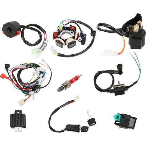 Ersatz-kabelbaum Für Quad-cdi-einheiten (50ccm, 70ccm, 90ccm, 110ccm, 125ccm) – Teile Für Atv, Quad, Dirt Bike Und Go-kart
