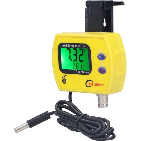 Mini-ph-meter Mit Hoher Präzision, Säuretester, Wasserqualitätstester, Austauschbare Sonde Für Aquarien, Fischbecken Und Zubehör, Eu-stecker 220 V