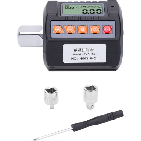 Handwerkzeugset, 1/2"-digitaldrehmomentschlüsseladapter Mit 3/8"- Und 1/4"-adaptern Für Fahrräder