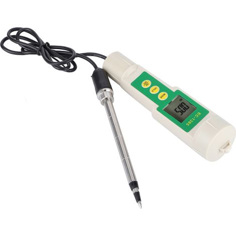 Ec-3185 Tragbares Bodenmessgerät Ec/tds/cf, Salinometer Für Landwirtschaft Und Gartenbau