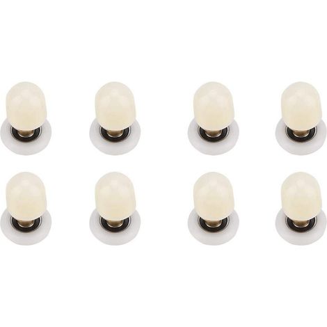Stück Messing-abs-duschtürrollen, Laufschienen, Seilrollen, Badezimmertürbeschläge Für Glasschiebetüren, 23 Mm
