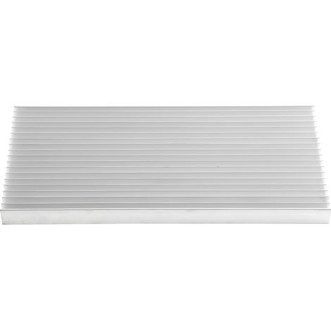 Zunate Hochwertiger Aluminium-kühlkörper, 300x140x20mm, Radiator, Geeignet Für Hochleistungs-led-leuchten, Reduziert Das Ausfallrisiko.
