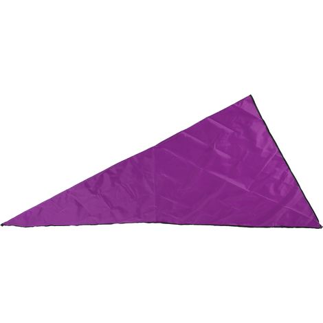 Dreieckiges Sonnensegel, Atmungsaktive Und Wasserdichte Voile-markise, Reißfestes Sonnensegel Für Pools Und Terrassen (mauve) Campingzeltzubehör