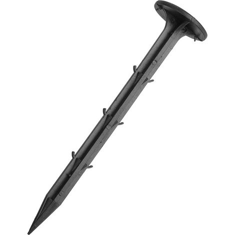 50 Stück Zeltnägel, Kunststoff-erdanker Für Camping-, Wander- Oder Picknickzelte, Planen, Die Als Bodenabdeckung Für Gärten Verwendet Werden (16 Cm)