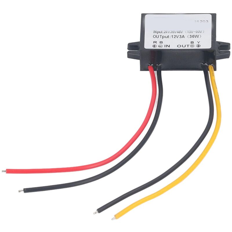 Dc/dc-abwärtswandler, 24 V, 36 V, 48 V (15–60 V) Auf 12 V, 3 A, 36 W, Einstellbares Spannungsreduzierungsmodul