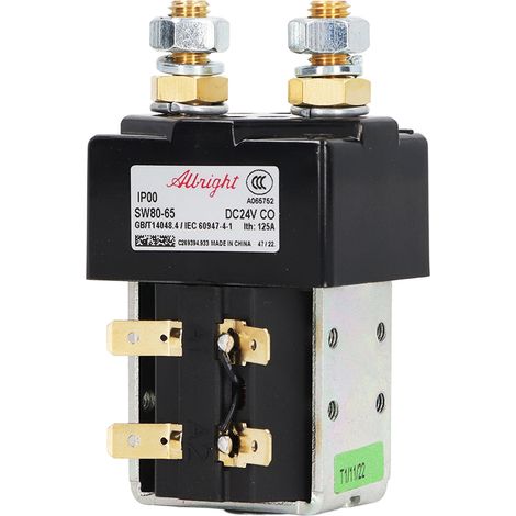 Albright Sw8065 24v 125a Empfindliches Relais-magnetventil Für Palettenstapler B2sw11 B2sw12 24v 125a