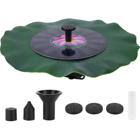 7v 1,4w Solarbetriebene Springbrunnenpumpe Mit Bürstenlosem Motor Für Garten, Teich Und Pool