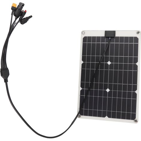 Solarbatteriepanel, Solarladegerät, Breite Kompatibilität, 18-v-ausgang, Tragbar Für Den Außeneinsatz
