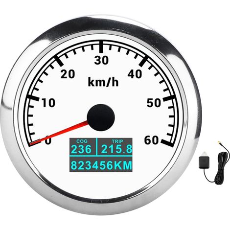Kilometerzähler, Gps-tachometer 60 Km/h Für Boote, Pkw Und Lkw.