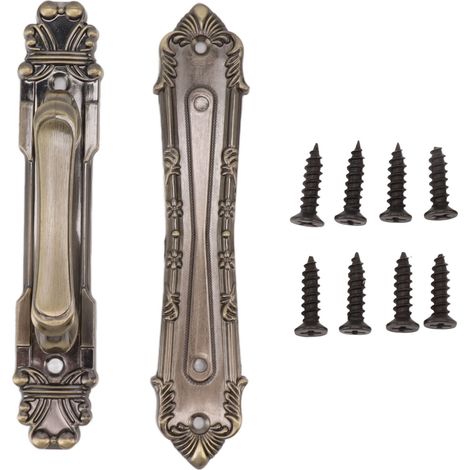 Exquisiter Schiebetürgriff Aus Bronze Im Vintage-stil Für Schränke, Kommoden, Schubladen Und Kleiderschränke