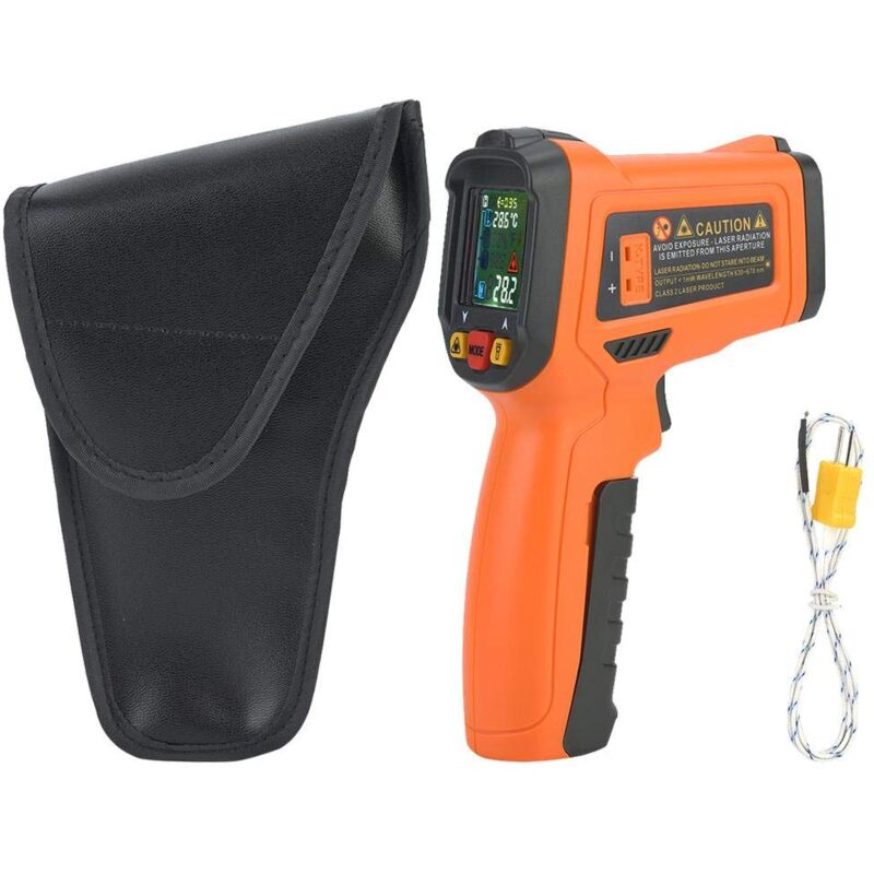 Pm6530d Infrarot-thermometer 50 °c – 800 °c, Berührungsloses Thermometer Mit Digitalem Lcd-display