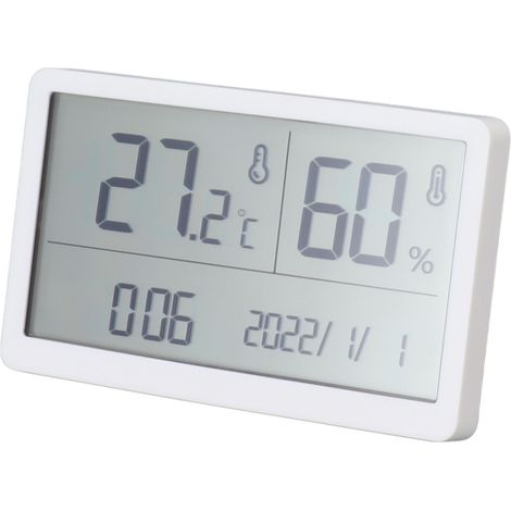 Hochpräzises Digitales Hygrometer Und Thermometer/feuchtigkeits-/temperaturmessgerät Für Den Innenbereich Mit Ständer Für Schlafzimmer Und Babyzimmer.