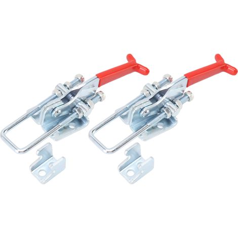 Schnellverschluss-lötklemme, Sichere Bedienung, Robuste, Verstellbare Kniehebelklemme, 2 Stück Pro Packung