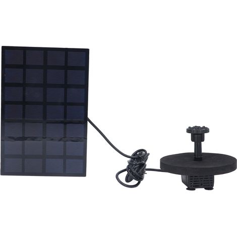 Multifunktionaler Solarbrunnen, Schwimmender Solarbrunnen Für Vogeltränken, Teiche, Aquarien Und Schwimmbecken, 7 V 2,5 W