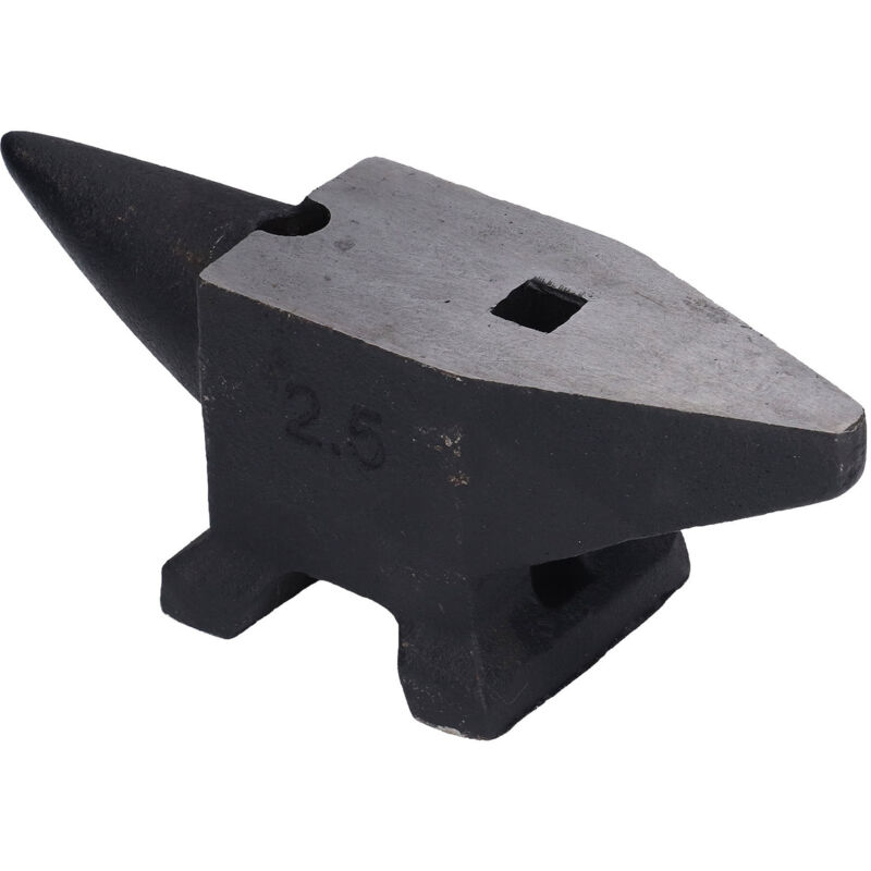 Stahlamboss Mit Horn, Hohe Härte, Schmiedewerkzeug, Vielseitig Einsetzbar Für Die Metallumformung, 2,5 Kg