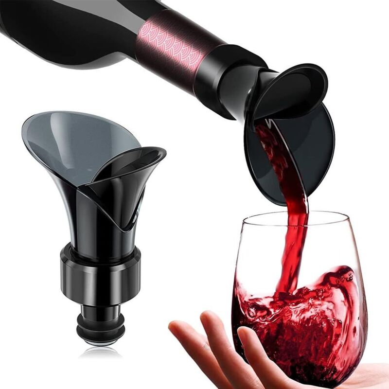 Wiederverschließbarer 2-in-1-ausgießer Für Weinflaschen – Ideal Für Alle Weine