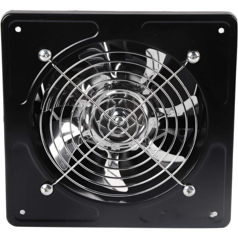 – 150-mm-wandlüfter – 40 W, Leiser Betrieb Für Küche Und Bad – 1100 M³/h Luftdurchsatz – Langlebiger Kupfermotor