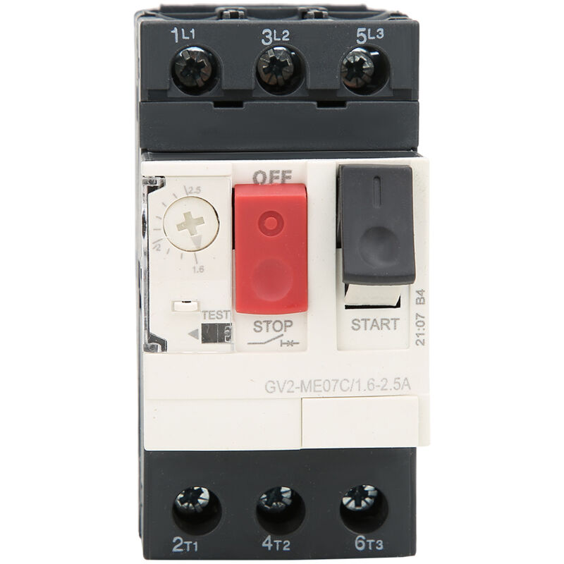 – Gv2-me07c 1,6–2,5 A Motorschutzschalter – Effektiver Stromkreisschutz – Hohes Abschaltvermögen – Sichere Installation