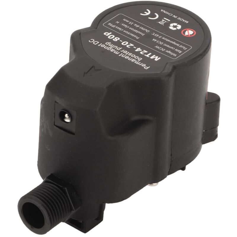 Mt242080p Dc 24v Kleine Wasserdruckerhöhungspumpe, Duschdruckerhöhungspumpe, Geräuscharme, Vollautomatische Umwälzpumpe (eu-stecker)