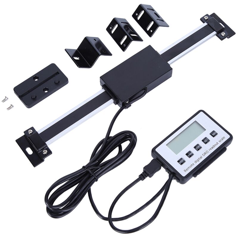 Dro 0-200mm Linearer Digitaler Multifunktionsmaßstab/messwerkzeuganzeige-lineal/digitaler Messschieber Für Fräsmaschinen Und Drehmaschinen