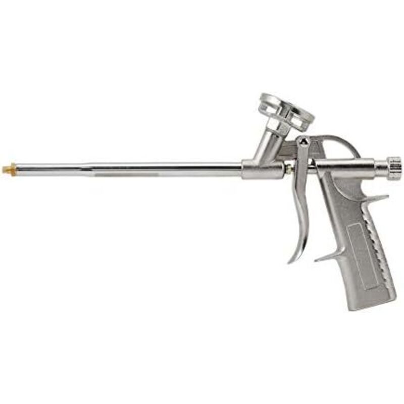 Aimoonsa – 34 Cm Schaumextruderpistole – Edelstahl – Durchflussregler – Für Präzise Dämmanwendungen