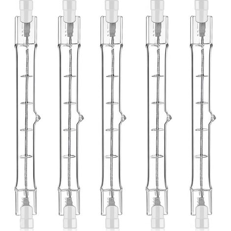 Stück 200-w-r7s-halogenlampen, 118 Mm, 220–240 V, 3100 Lm, Warmweißes Licht, Dimmbar, Halogen-stielleuchte, Außen- Und Innenbeleuchtung Für Gebäude, Landschaftsbeleuchtung, Sicherheitsbeleuchtung, Büh