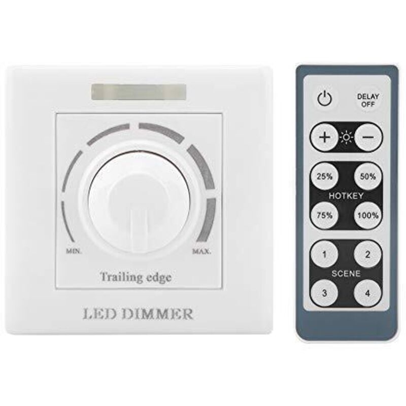 – 220v 200w Led-dimmer – Infrarot-fernbedienung – Präzises Dimmen Für Flexible Beleuchtung – Einfache Installation