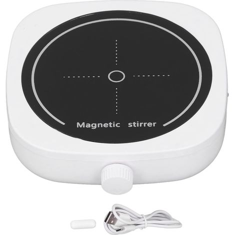Magnetrührer Mit 2 Litern Fassungsvermögen, Mini-heizmagnetmixer, Usb-magnetmixer Für Flüssigkeiten, Flüssigkeitsmixer Für Brauerei/wissenschaftliche Forschung/industrie
