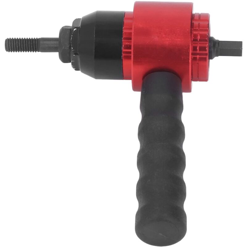 Nietmutternpistolen-adapter, Bohrmutternkonverter, Befestigungswerkzeug-set Mit Kupplungsmechanismus, Sechskantgriff Aus Aluminiumlegierung, 5-teiliges Set Mit Koffer
