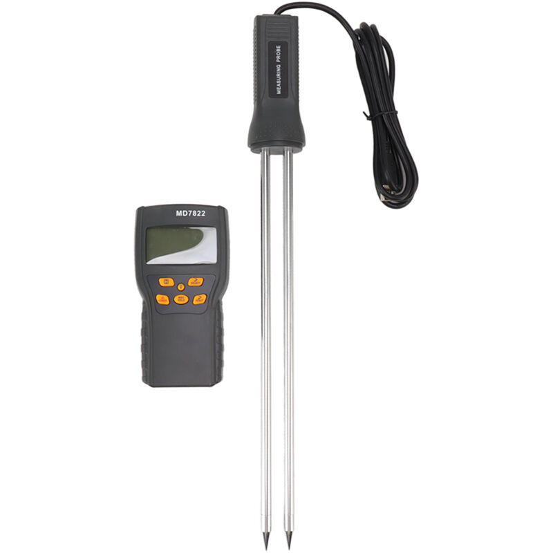 Getreidefeuchtigkeitsmesser, Lcd-bildschirm Mit Hintergrundbeleuchtung, Automatische Temperaturkompensation, Gartengeräte A