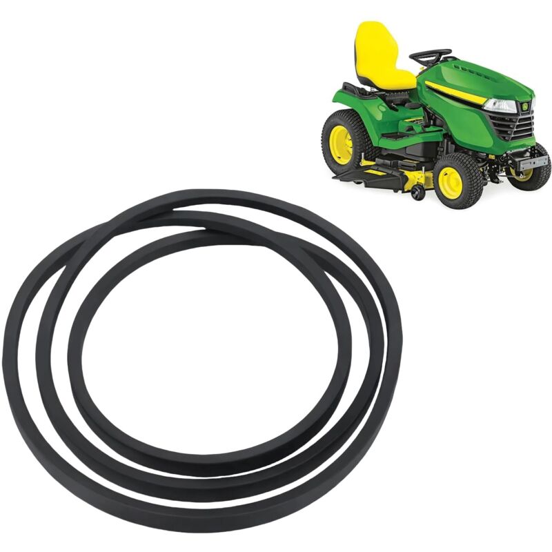 Aimoonsa – 1/2 X 103 Zoll Benzinmotor-keilriemen – Kompatibel Mit John Deere Rasenmähern 115, 125, 135, L105, L107, L110, La100, La105 – Hochwertiger Gummi – La135