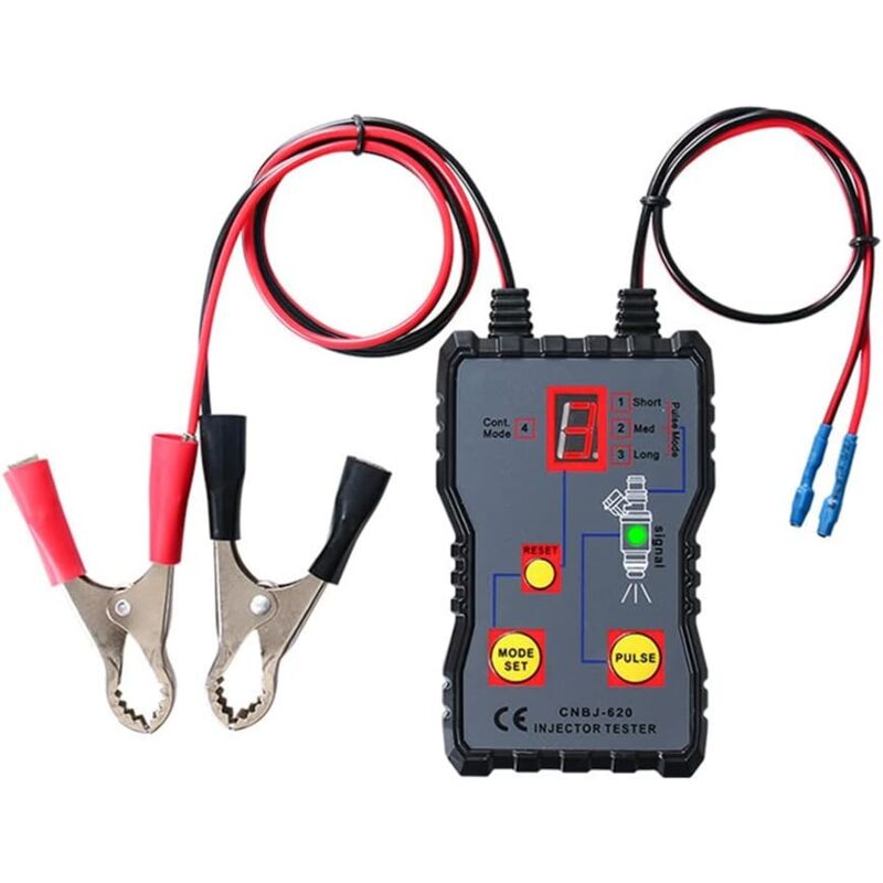 Kraftstoffeinspritzdüsen-tester, Reinigungs- Und Diagnosekit, Reinigungswerkzeug, 12v, Tragbares Messgerät Zum Testen Von Kfz-einspritzdüsen Für Profis Und Autoenthusiasten