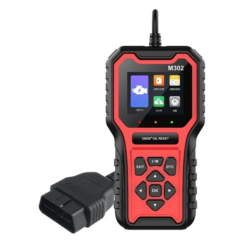 Obd2- Und Obdii-diagnosegerät Für Motorsysteme, Obd-spannungsmessung, Live-daten Und Fehlercode-löschung