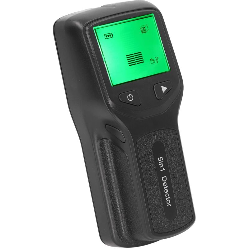 Wandmontierter Balkensucher-scanner, 5-in-1-detektor, Balkensuchgerät Mit Hd-lcd-bildschirm Für Mitte Und Rand (schwarz)