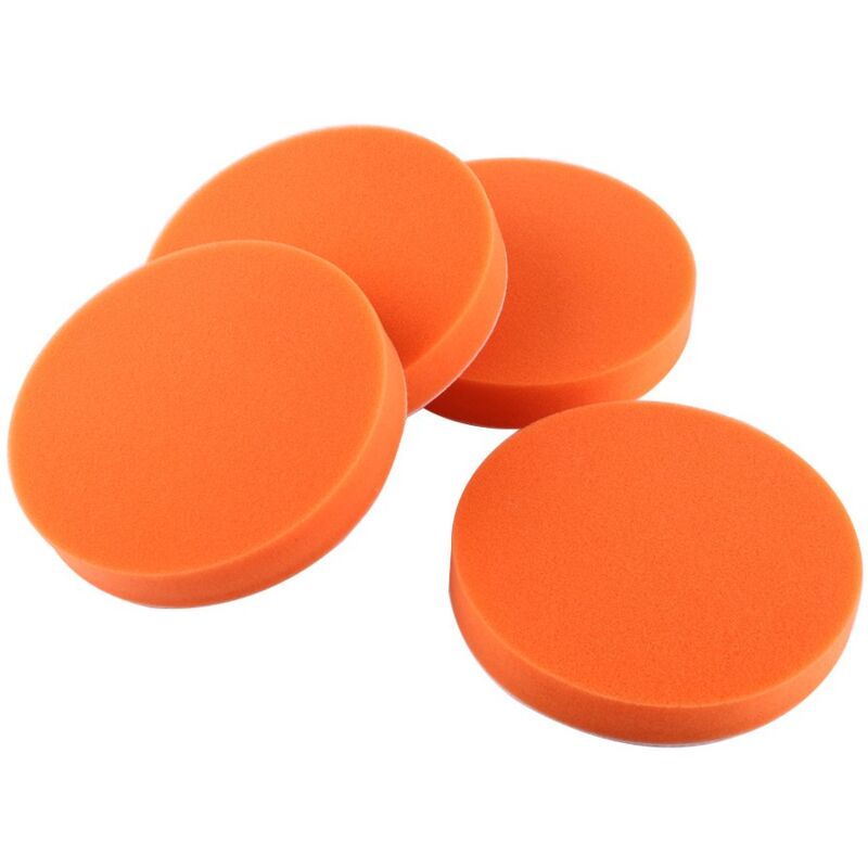 10 Stück 6" (150 Mm) Polierschwamm-polierwachspad-set Für Autopoliermaschinen, Orange