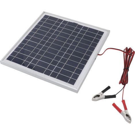 Tragbares 50-w-solarpanel Mit Langer Lebensdauer, Batterieclip-design Und 3 Meter Kabel Zum Laden Beim Camping, Wandern Und Im Freien